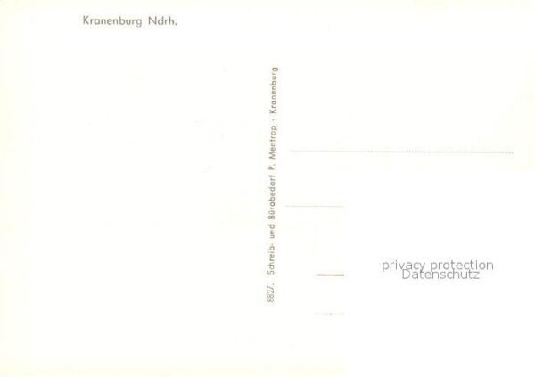 Kranenburg Niederrhein Ortsmotiv mit Kirche Wappen – Bild 2