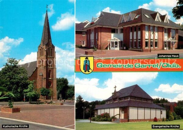 Garrel Katholische Kirche Johannes Haus Evangelische Kirche