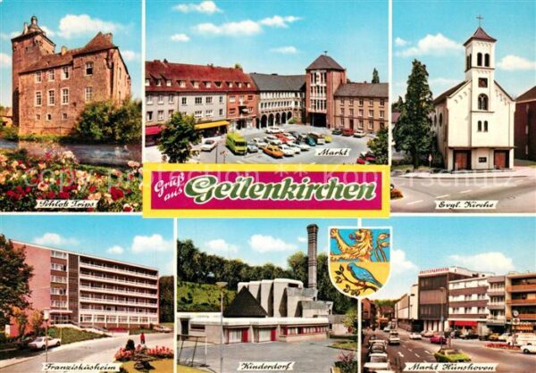 Geilenkirchen Schloss Trips Markt Kirche Franziskusheim Kinderdorf Markt Hunshov