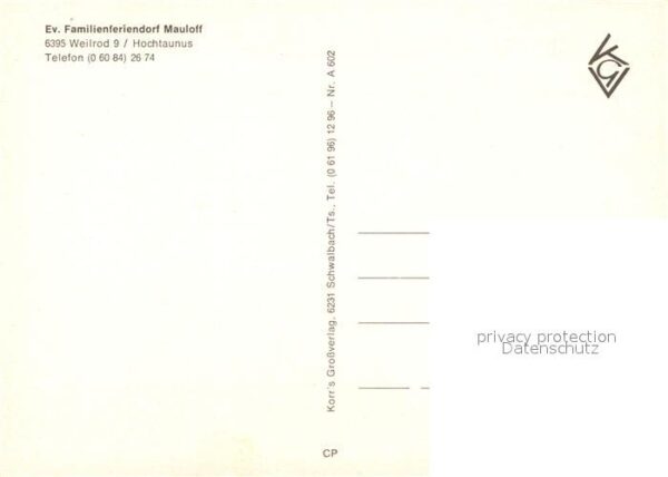 Mauloff Evangelisches Familienferiendorf Fliegeraufnahme – Bild 2