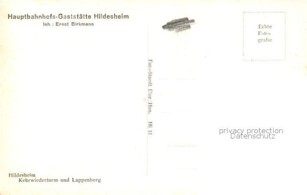 Hildesheim Kehrwiederturm und Lappenberg Fachwerkhaeuser – Bild 2