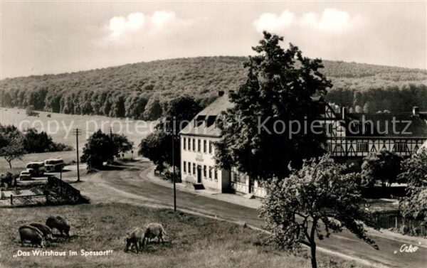 Rohrbrunn Luftkurort Gaststaette Das Wirtshaus im Spessart