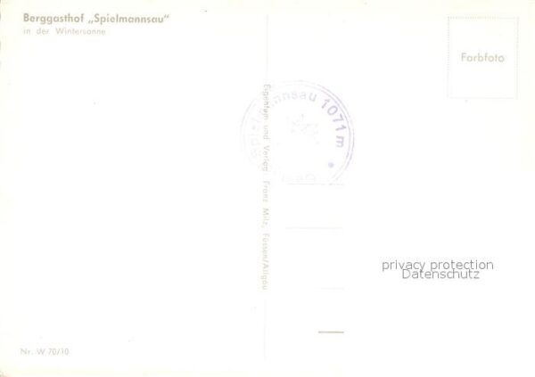 Spielmannsau Berggasthof in der Wintersonne – Bild 2