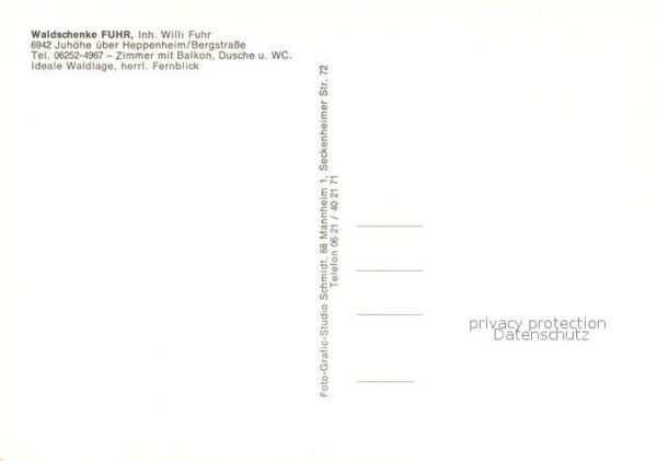 Juhoehe Waldschenke Fuhr – Bild 2