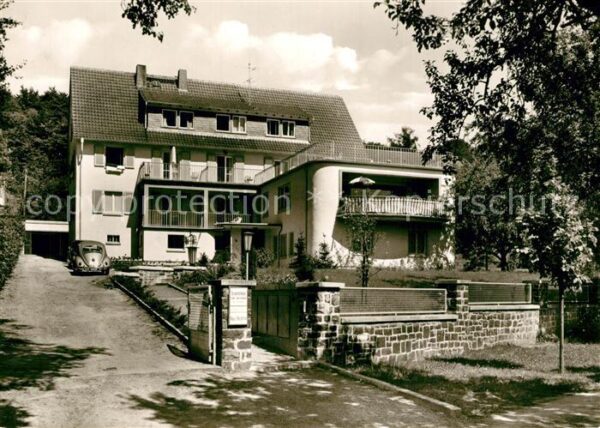Bad Salzhausen Gaestehaus Pension Haus Bergfried