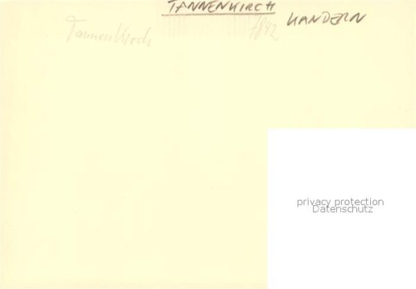 Tannenkirch Baden Kuenstlerkarte – Bild 2