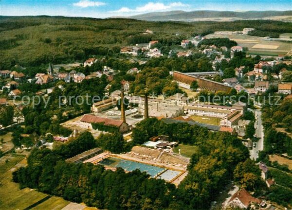 Bad Rothenfelde Freibad Gradierwerk Fliegeraufnahme