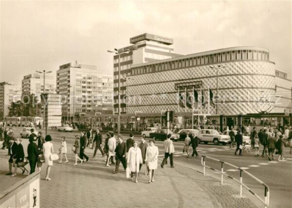 Leipzig Warenhaus Konsument Messestadt