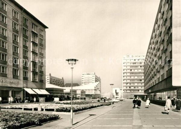 Leipzig Blick zum Sachsenplatz