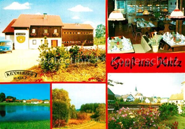Kulz Pension Kraemerhof Gaststaette Garten Landschaftspanorama See