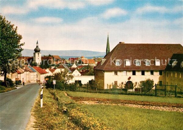 Konnersreuth Oberpfalz Ortseinfahrt