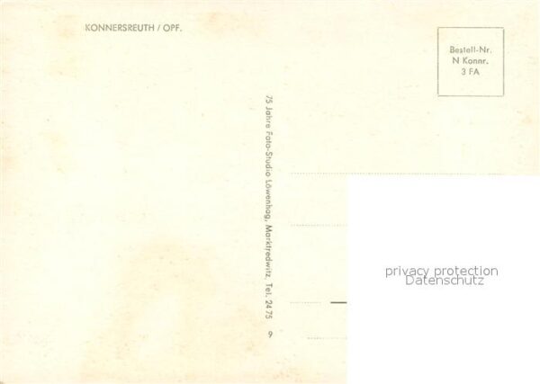 Konnersreuth Oberpfalz Ortseinfahrt – Bild 2