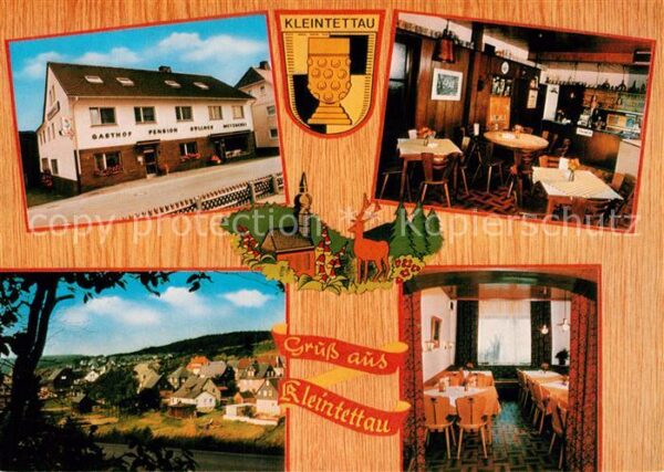 Kleintettau Gasthof Pension Soellner Panorama Wappen