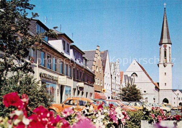 Kemnath Stadt Marktplatz Kirche