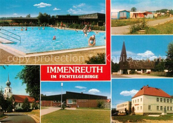 Immenreuth Freibad Campingplatz Kirche Ferienzentrum