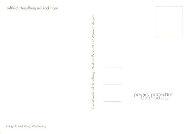 Roeckingen Hesselberg Fliegeraufnahme – Bild 2