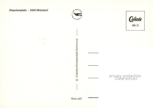 Rhoendorf Ziepchenplatz Fachwerkhaeuser Blick zum Rhein – Bild 2