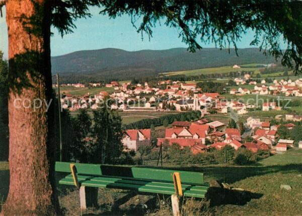 Frauenau Panorama Erholungsort Naturpark Bayerischer Wald