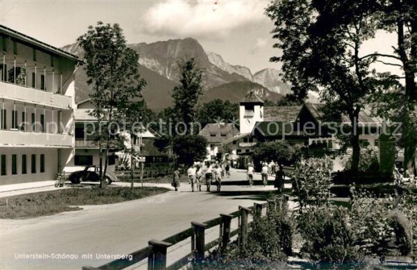 Unterstein Schoenau mit Untersberg