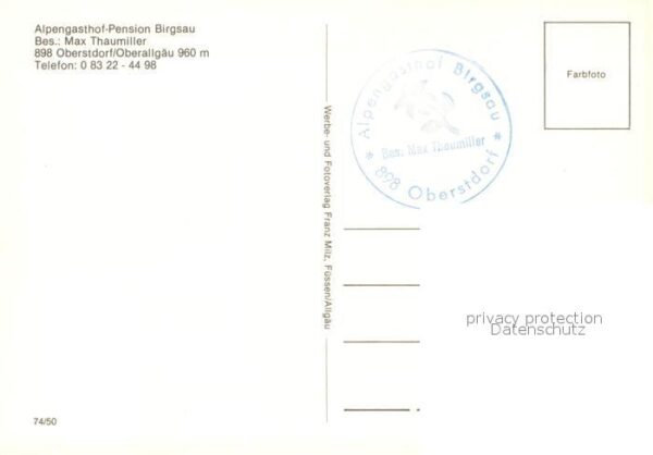 Oberstdorf Alpengasthof Pension Birgsau – Bild 2