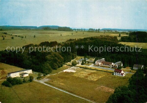 Rennerod Stiftung Christl Erholungsheim Westerwald Rehe Fliegeraufnahme