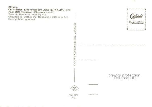Rennerod Christl Erholungsheim Westerwald Rehe – Bild 2