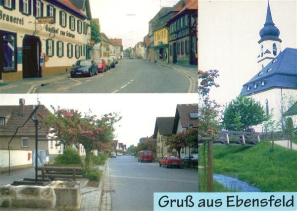 Ebensfeld Strassenpartien Kirche