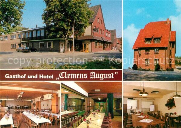 Davensberg Gasthof Hotel Clemens August Gastraeume Speisesaal