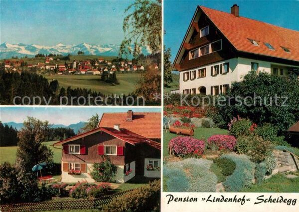 Scheidegg Allgaeu Panorama Pension Lindenhof