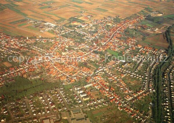 Herxheim Pfalz Fliegeraufnahme