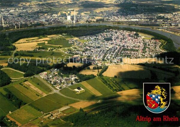 Altrip Fliegeraufnahme