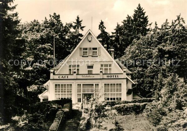 Bad Wildungen Cafe Hotel Waldhaus