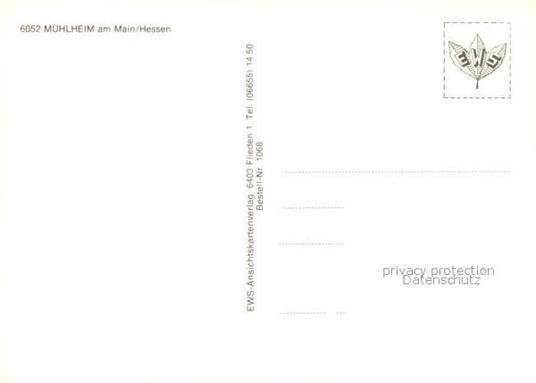 Muehlheim Main Offenbacher Str Ulmenstr Kirche Tulpenweg Hallenba Hess Bereitsch – Bild 2