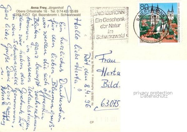 Roet Baiersbronn Anna Frey Joergenhof – Bild 2
