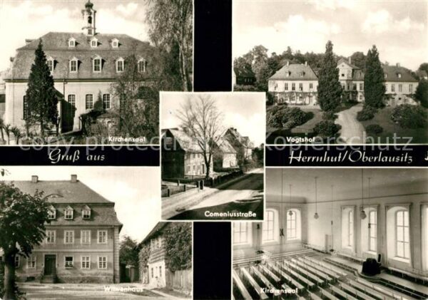 Herrnhut Kirchensaal Vogtshof Witwenhaus Kirchensaal