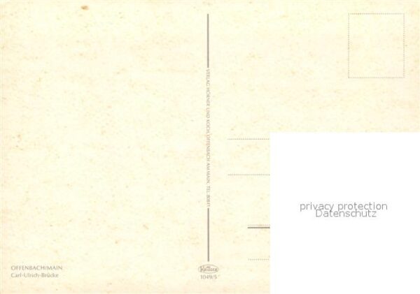 Offenbach Main Carl Ulrich Bruecke – Bild 2