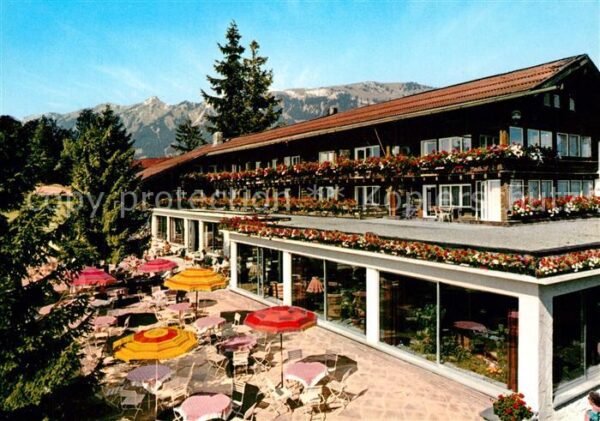 Sonthofen Oberallgaeu Kur und Sporthotel Allgaeuer Berghof