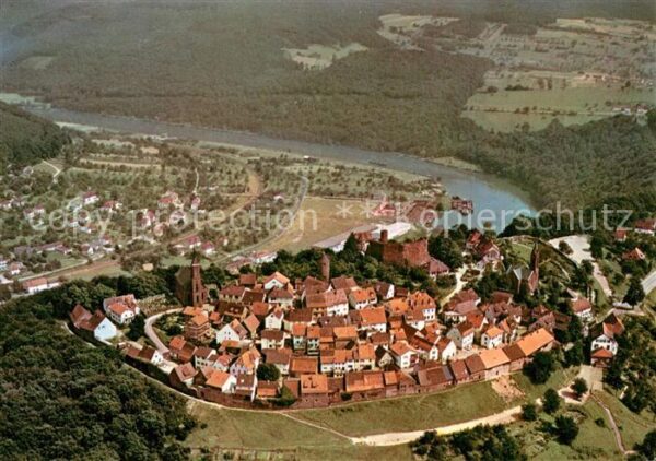 Dilsberg Fliegeraufnahme