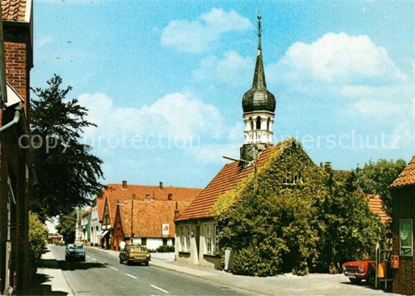 Hooksiel Nordseebad Strassenpartie