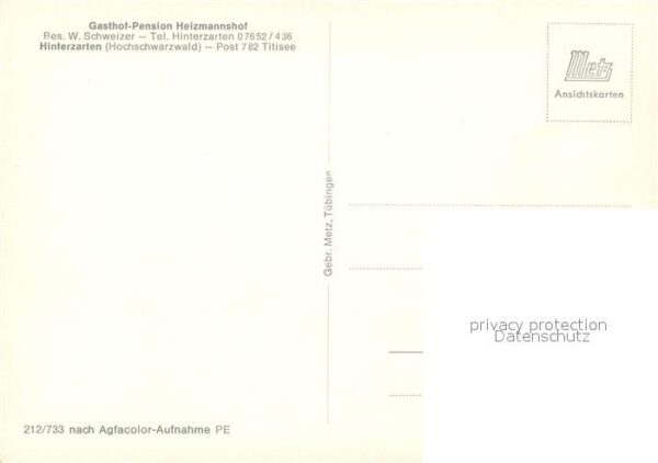 Hinterzarten Gasthof Pension Heizmannshof – Bild 2