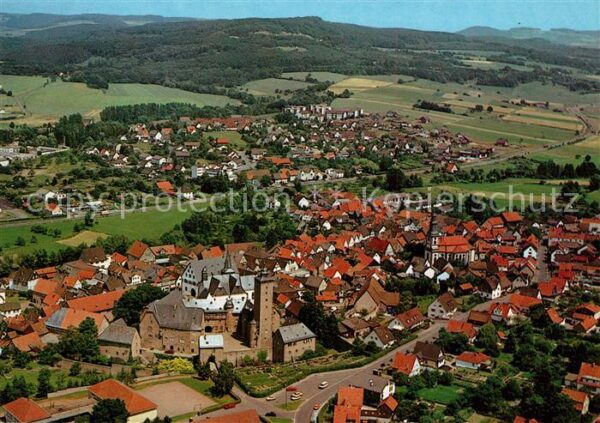 Steinau Odenwald Fliegeraufnahme