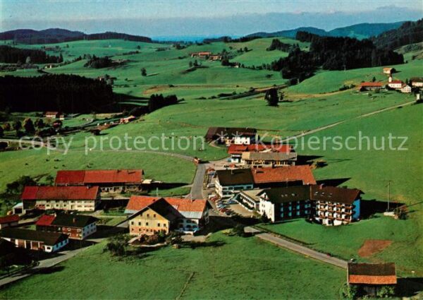Buflingsried Allgaeu Alpengasthof Kurhotel Engel Fliegeraufnahme