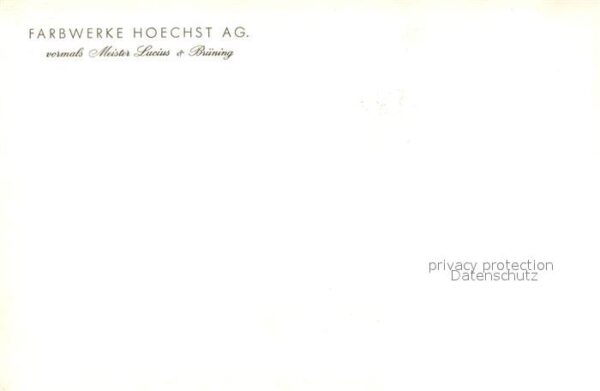 Hoechst Main Farbwerke Hoechst AG – Bild 2