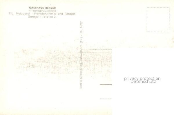 Hirzenhain Eschenburg Aero-Club-Schule Gasthof Bonder – Bild 2