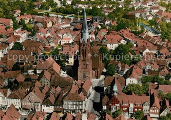 Nienburg Weser Fliegeraufnahme