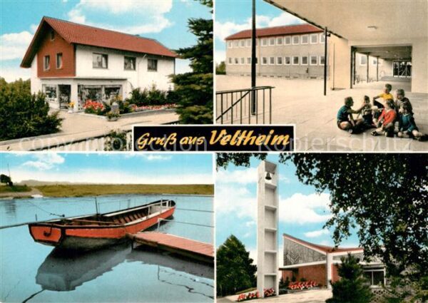 Veltheim Westfalen Kirche Boot