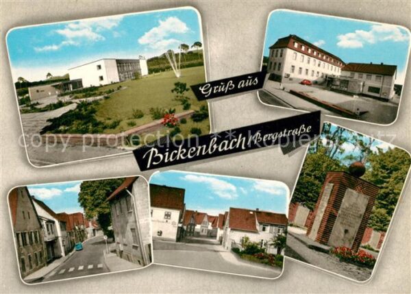 Bickenbach Bergstrasse Denkmal