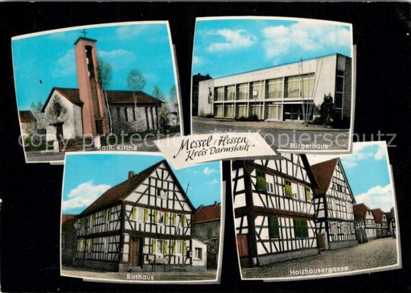 Messel Katholische Kirche Rathaus Buergerhaus