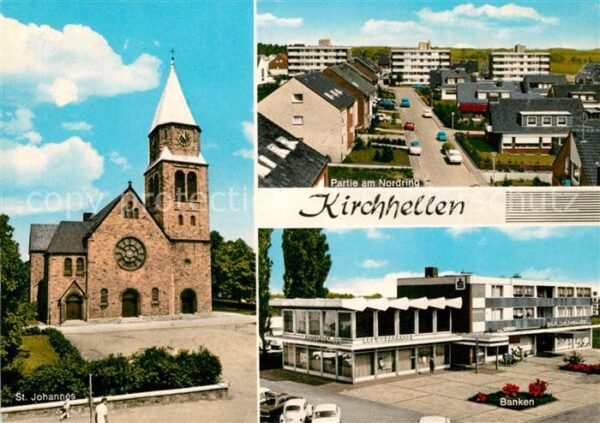 Kirchhellen Bottrop St. Johannes Nordring Banken