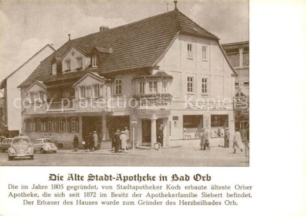 Bad Orb Alte Stadt-Apotheke